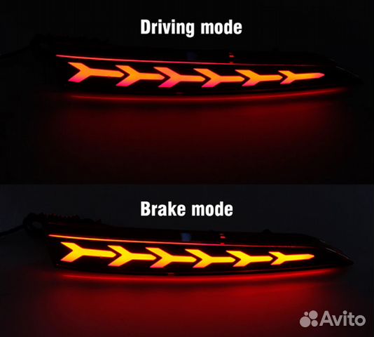 LED вставки в бампер Хендай Солярис 2017-2019 №1