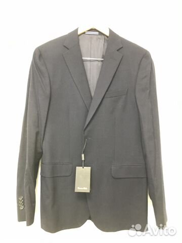 Пиджак мужской Massimo Dutti серый