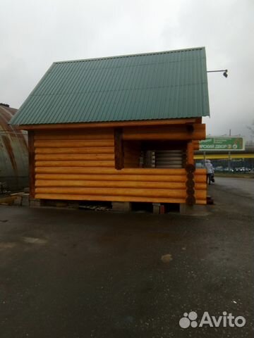 Сруб 4х5м + вынос под рубленную веранду Сруб 4х5м + вынос под рубленную веранду