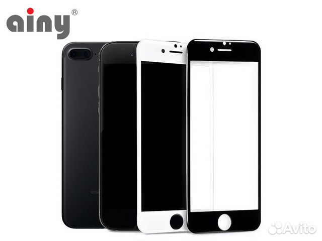 84012373227 3D защитное стекло Ainy для iPhone 7 Plus/8 Plus