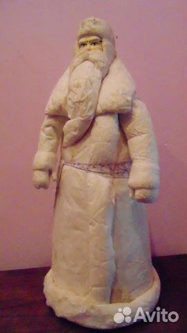 Дед мороз папье-маше СССР