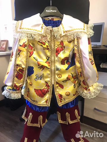 Костюм кота в сапогах или мушкетёра Костюм кота в сапогах или мушкетёра