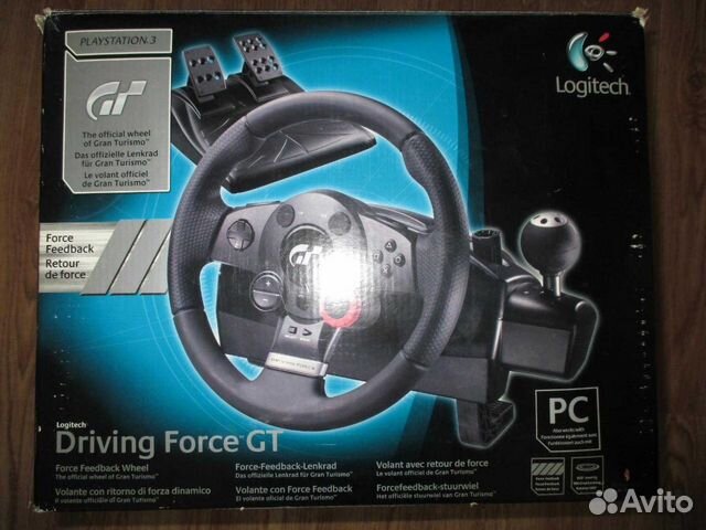 Руль Logitech Driving Force GT