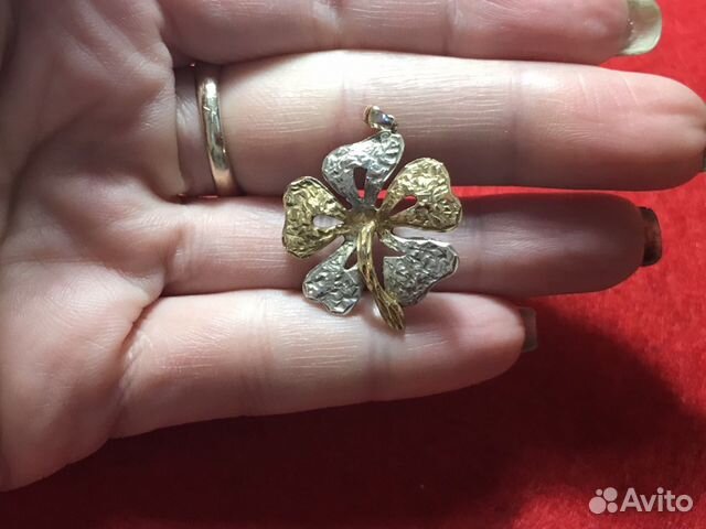 Кулон из комбинированного золота 585 пробы юз Адам Кулон из комбинированного золота 585 пробы юз Адам