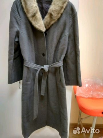 Пальто винтажное (oversize) gray Пальто винтажное (oversize) gray