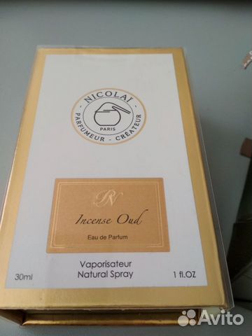 Парфюм Incense Oud Nicolay parfumeur 30 мл