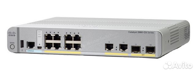 Коммутатор Cisco WS-C2960CX-8TC-L