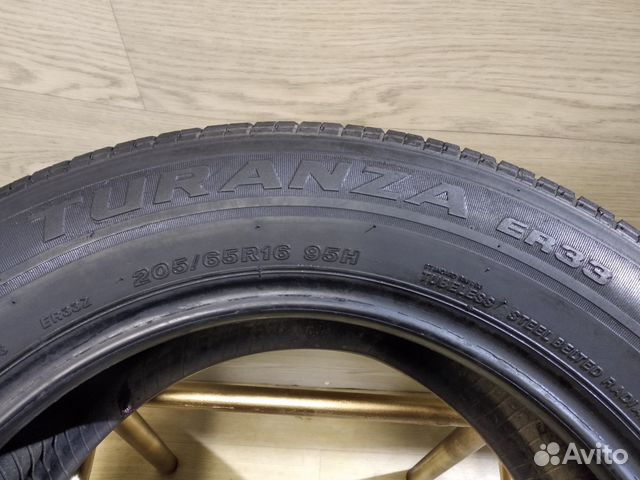 Шины Bridgestone turanza ER33 (4 шт) 205/65 R16