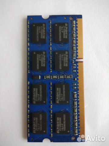 Модули памяти SO-dimm 2Gb DDR3 PC10600 б/у 89059553642 купить 4
