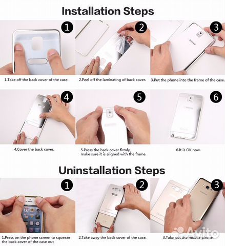 Чехол зеркальный алюминий для SAMSUNG Galaxy S4