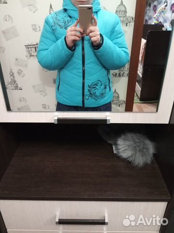 Пуховик мало б/у