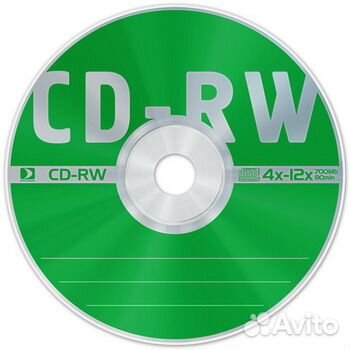 Диск CD-RW Data Standard 4X-12X 700Мб бумажн. к