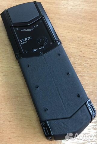 Vertu signature S Design 2 sim Pure Black