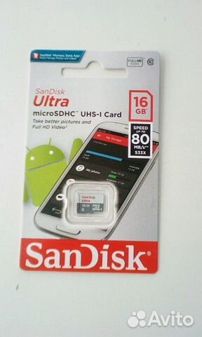 Карта памяти MicroSD