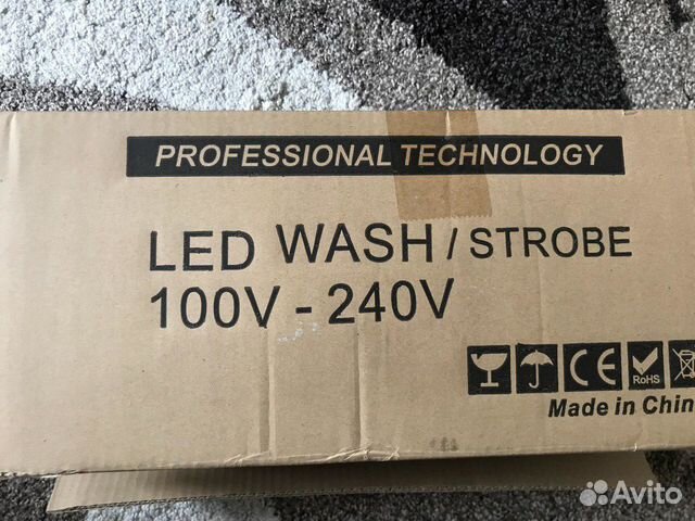 Стробоскоп LED Wash Strobe 1.5 кВт