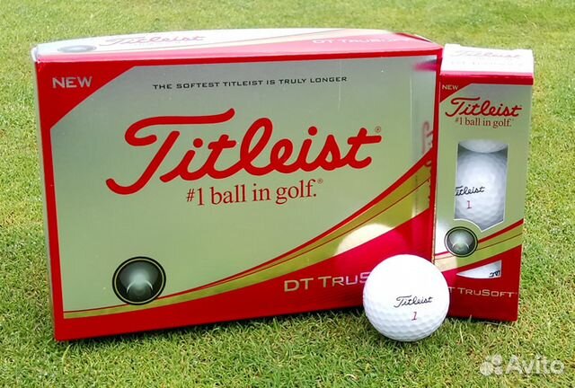 Мяч для гольфа Titleist DT TRUSOFT