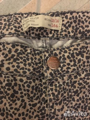 Брюки zara р 13-14 164 см Брюки zara р 13-14 164 см