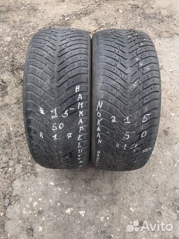 Шины б/у 215/50 R17 95T (Nokian) Hakkapeliitta 8