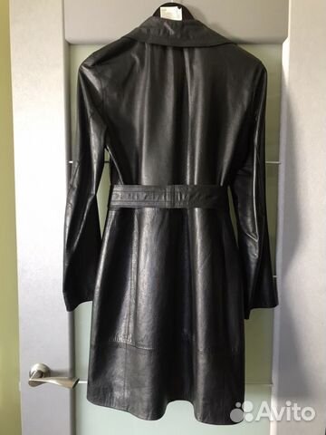 Плащ кожаный Zara Плащ кожаный Zara