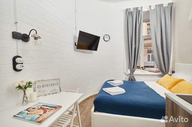 Студия, 17 м², 1/4 эт. Студия, 17 м², 1/4 эт.