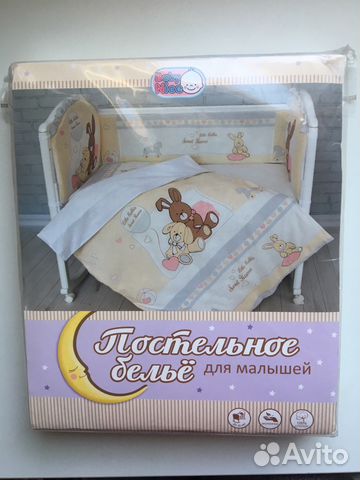 Белье постельное детское хлопок, бязь 120х60 Белье постельное детское хлопок, бязь 120х60