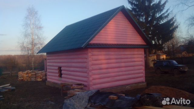 Банька 4х5м.Обработка сруба под рубанок в подарок Банька 4х5м.Обработка сруба под рубанок в подарок