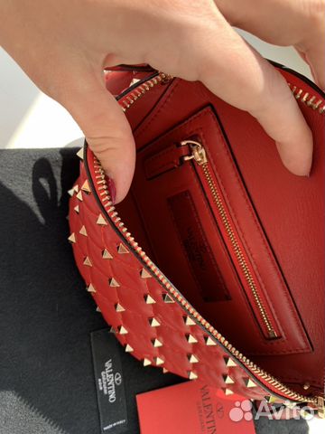 Поясная сумка Valentino Rockstud Spike новая