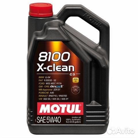 Cинтетическое моторное масло motul 8100 X-Clean 5W Cинтетическое моторное масло motul 8100 X-Clean 5W