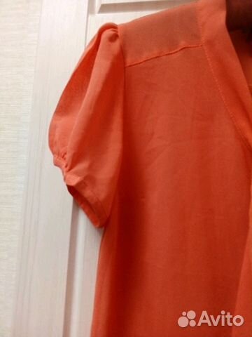 Блузка розовая