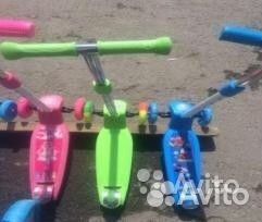 Самокат трехколесный Mini Maxi 50кг Самокат трехколесный Mini Maxi 50кг