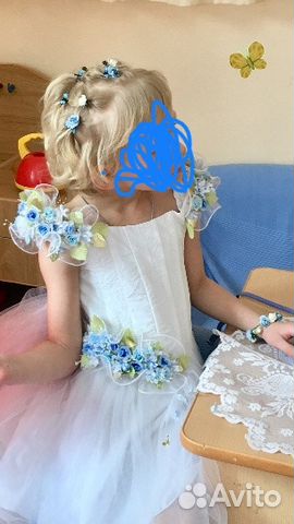 Платье на торжество 5-6 лет (116-122)