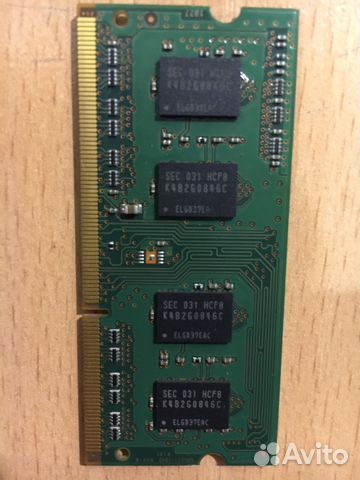 Оперативная память SAMSUNG DDR3 2Gb