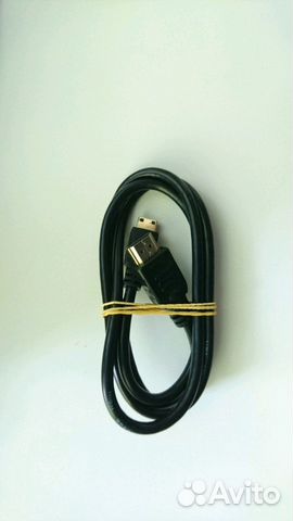 Кабель minihdmi на hdmi 1м черный