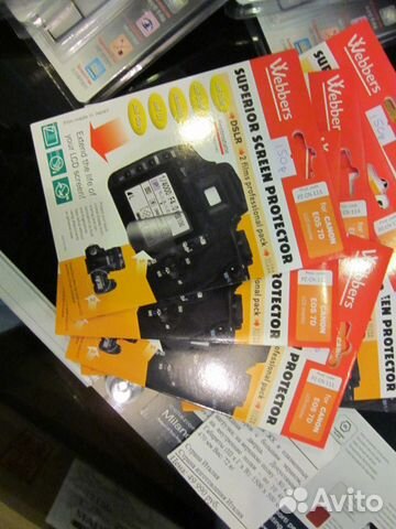 Защитная пленка Webbers для фотокамер Canon