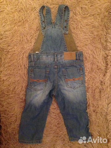 Джинсовый комбинезон Zara baby Джинсовый комбинезон Zara baby