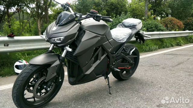 Электро мотоцикл kawasaki z1000 8000w