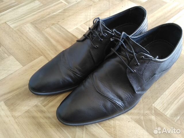 Туфли кожаные мужские 40-41р