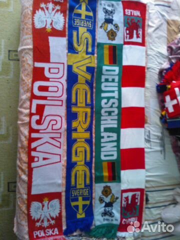 Продам фанатские шарфы