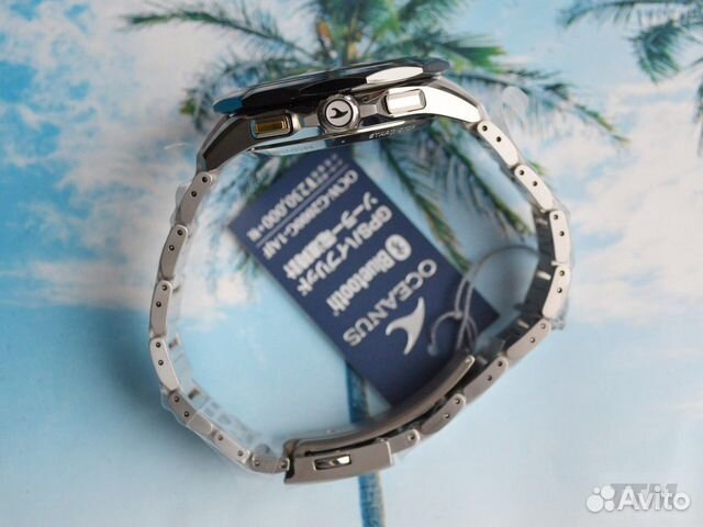 Casio oceanus OCW-G2000G-1AJF Сапфирово-титановые