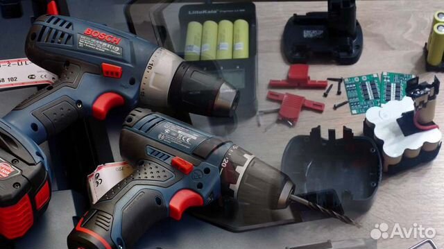 Ремонт и восстановление аккумуляторов шуруповертов