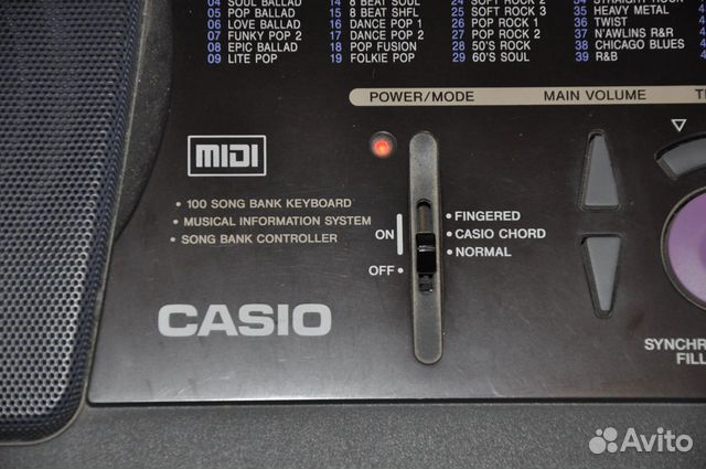 Синтезатор Casio CTK-501
