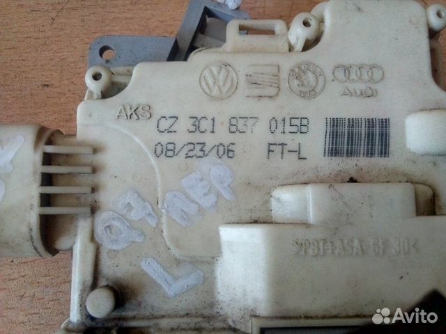 Замок двери передний левый Audi Q7 4L 3.6 2007 Замок двери передний левый Audi Q7 4L 3.6 2007