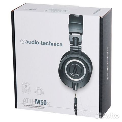 Наушники полноразмерные Audio-Technica ATH-M50X