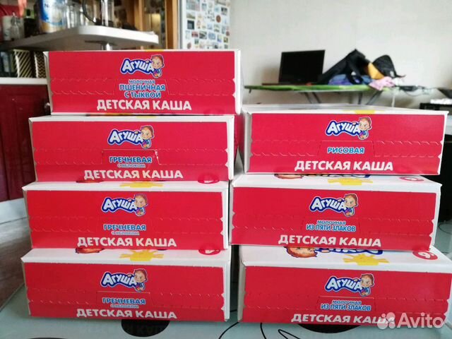Каша детская Агуша с молочной кухни