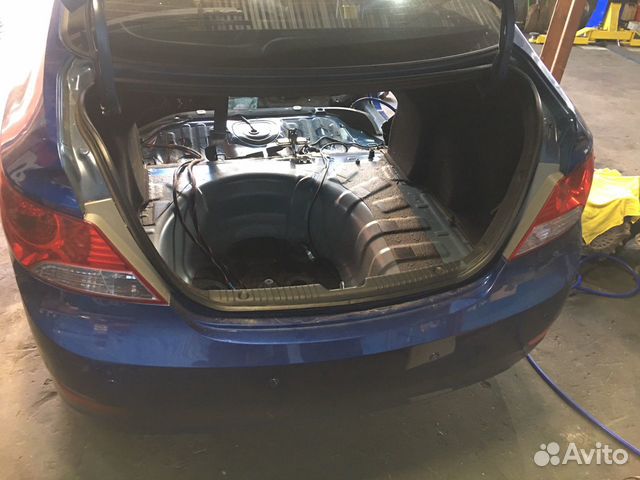 Задняя часть Hyundai Solaris до 2017 года Задняя часть Hyundai Solaris до 2017 года