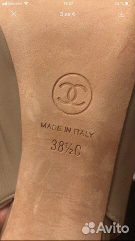Туфли chanel оригинал р 38С(на 37,5 рус) Туфли chanel оригинал р 38С(на 37,5 рус)