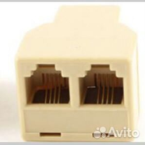 RJ11/RJ14 Сплиттер разъем-разветвитель телефонной RJ11/RJ14 Сплиттер разъем-разветвитель телефонной