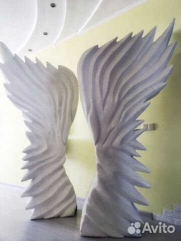 Крылья из пенопласта фотозона декор
