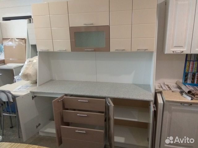 Кухонный гарнитур 1,8 капучино/ваниль Кухонный гарнитур 1,8 капучино/ваниль