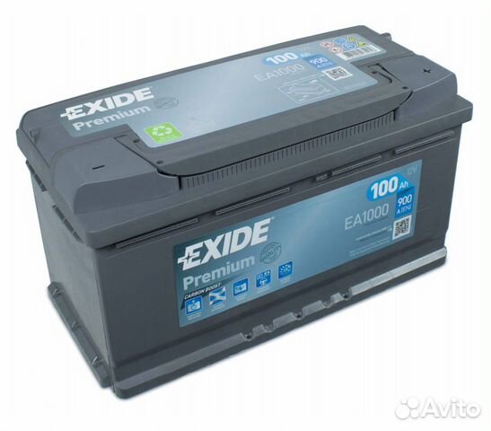89310004007  Аккумулятор Exide Premium EA 1000 (100 а/ч) 